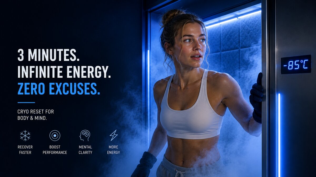 Cryoletics Mallorca Membership — Cryo Reset für Performance, Recovery und mentale Klarheit bei Frauen